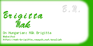 brigitta mak business card